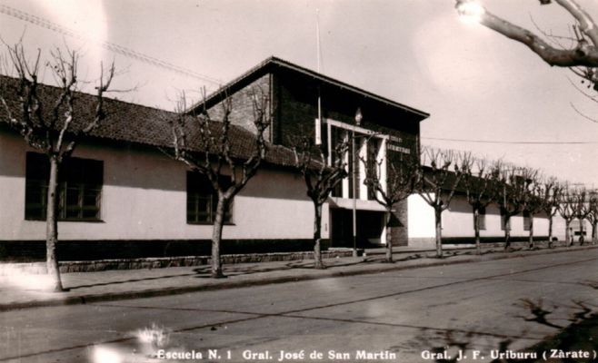 ZÁRATE EL NUEVO EDIFICIO DE LA ESCUELA N° 1