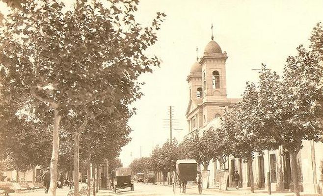 Zárate VISTA DE LA CALLE JUSTA LIMA EN LA DÉCADA DE 1920