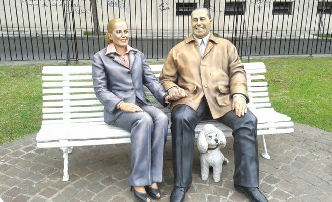 Evita y Perón