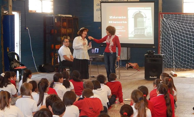 Historia Zarate Escuelas