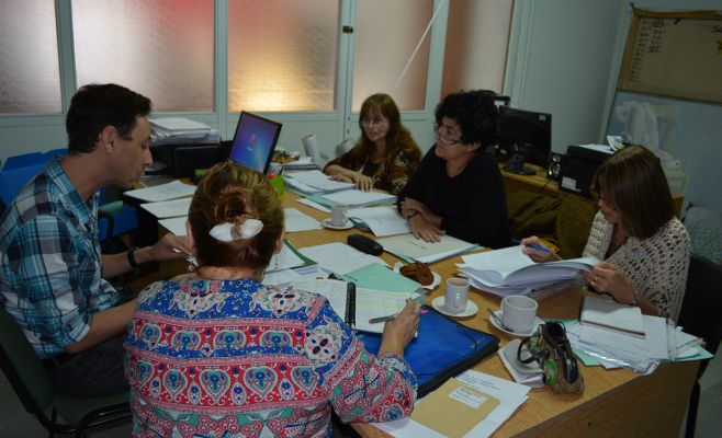 El jurado del Certamen Literario Libro Libre