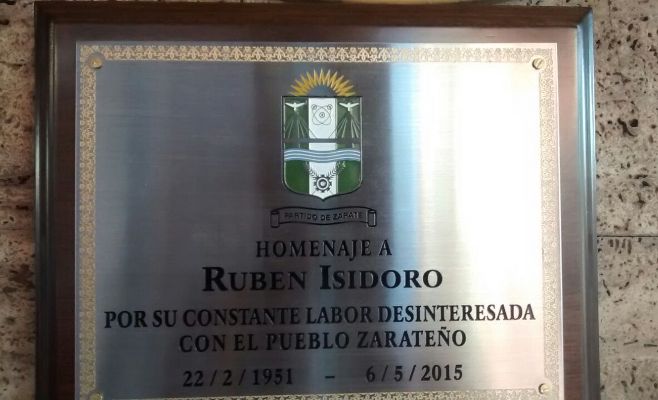 Placa Isidoro