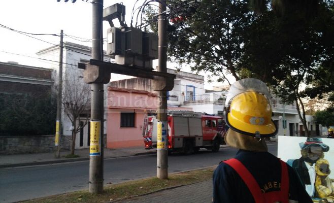 Bomberos transformador