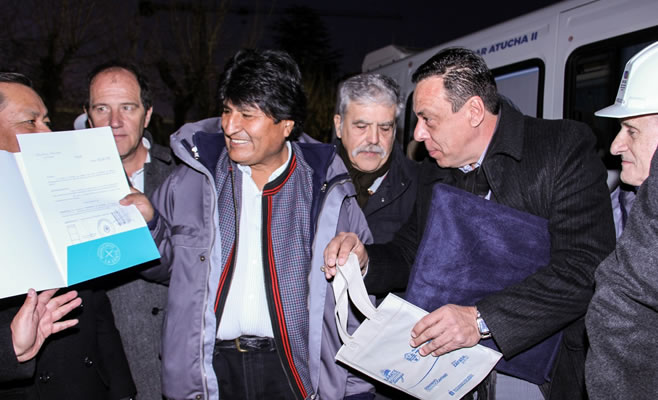 Evo Morales Caffaro
