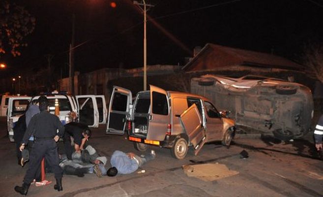 Fuga y vuelco