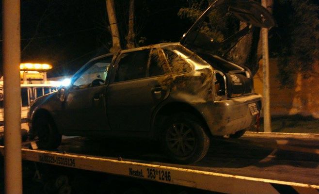 Vuelco en el 038