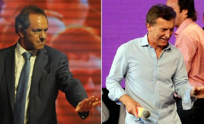 Scioli - Macri