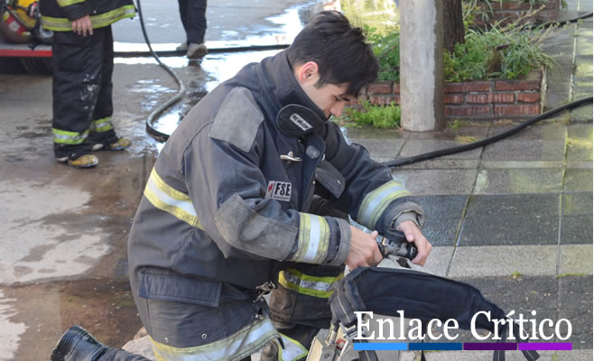 Bomberos Policia Local Incendio Bolivar y Soler 4