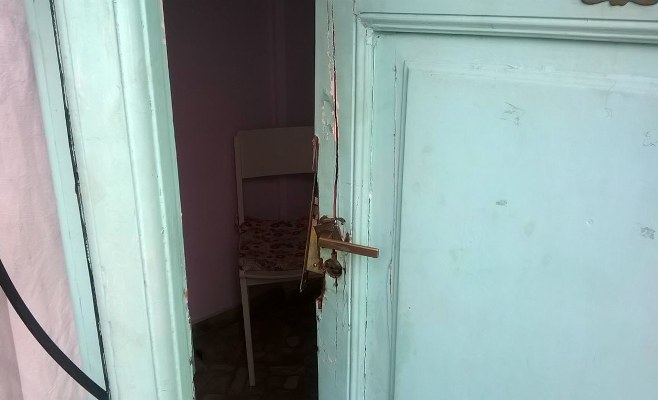 Puerta violada