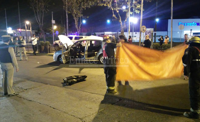 Choque Laprida y Lavalle 17