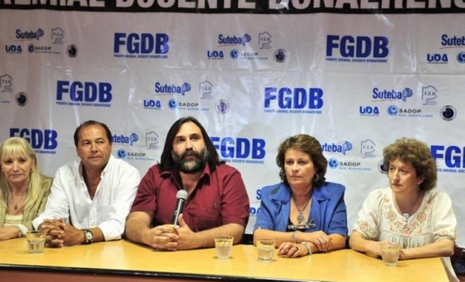Frente gremial docente