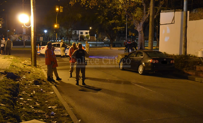 Auto Baleado Conesa y Mitre (1)