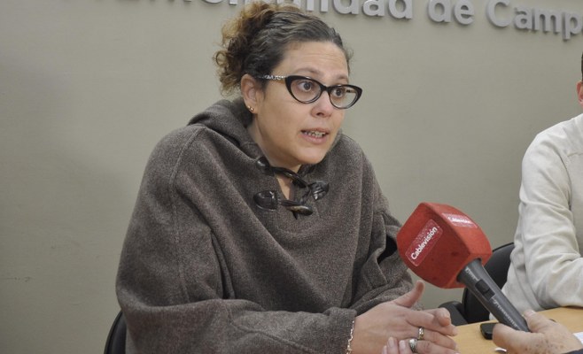 La directora de Discapacidad, Márgara Pons