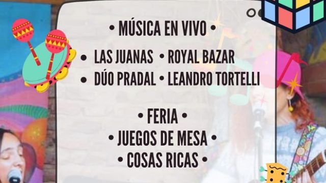 Música y feria en Espacio El Patio de Zárate