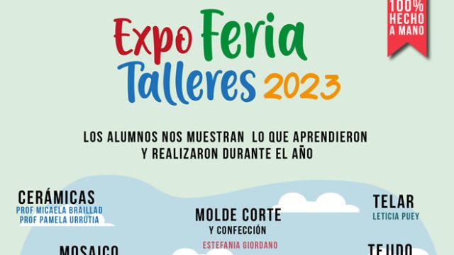 Expo Ferias Talleres 2023 del Almacén Cultural de Zárate