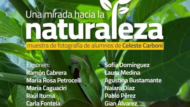 Muestra fotográfica "Una mirada hacia la naturaleza" en el Forum Cultural