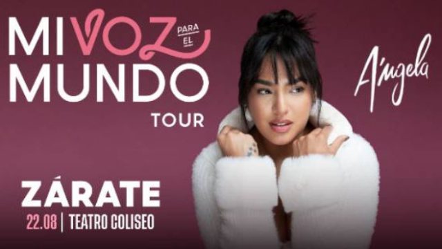 Angela Leiva en el Teatro Coliseo de Zárate
