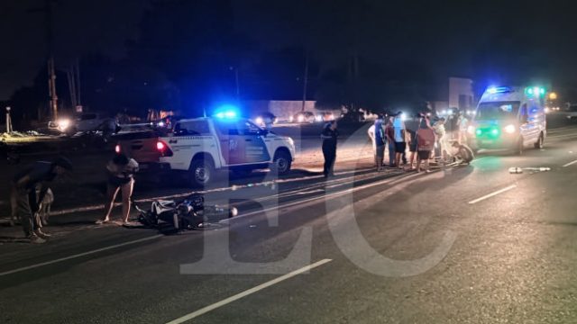 Otra grave colisión en Av. Antártida Argentina