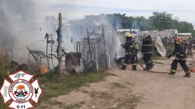 Incendio de vivienda deja pérdidas totales