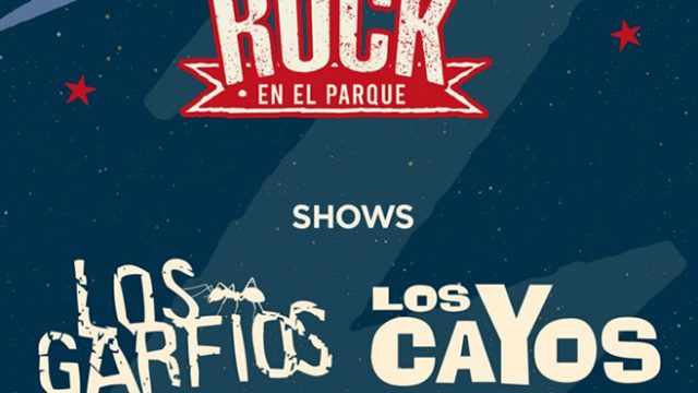 “Rock en el Parque” cierra el año con la presentación de dos icónicas bandas campanense: Los Cayos y Los Garfios