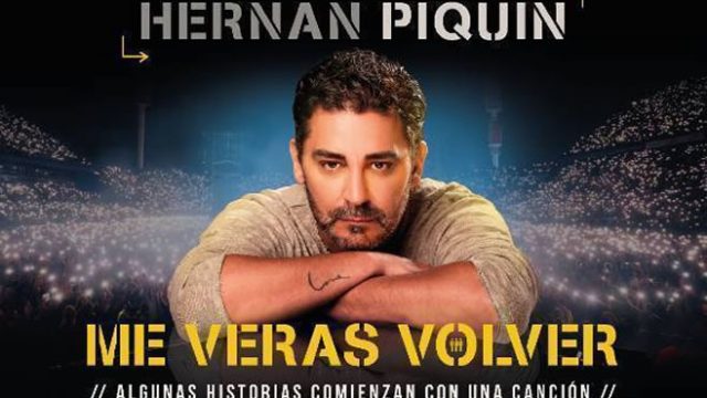 Hernán Piquín en el Teatro Coliseo de Zárate
