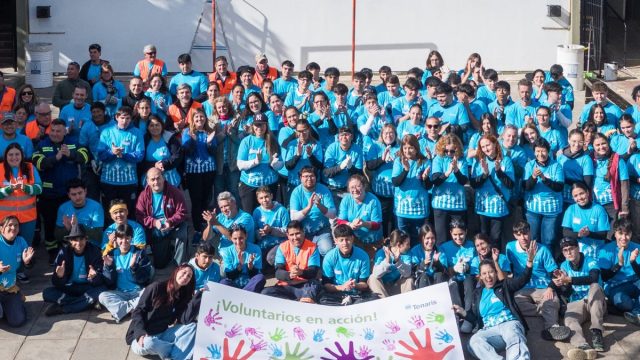 Tenaris renovó la Escuela Primaria N°15 y el CENS N°451 de Campana