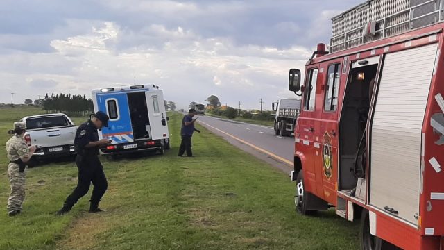 Banderillero sufrió la amputación de una pierna tras un choque en la Ruta 14