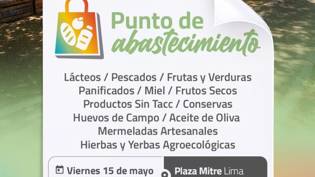 Punto de Abastecimiento llega este viernes a Plaza Mitre de Lima