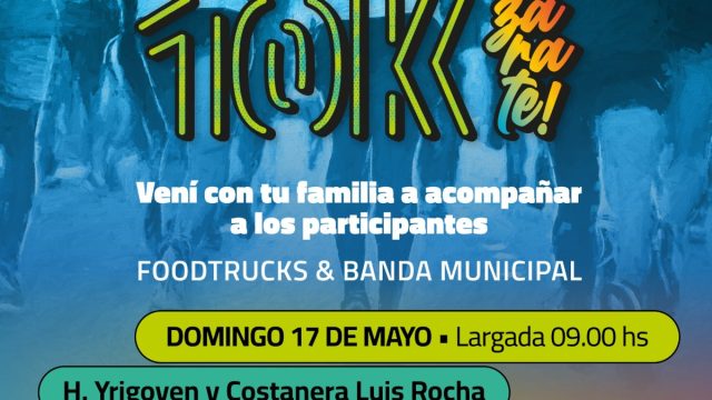 Este domingo se correrán los 10K Zárate 2026