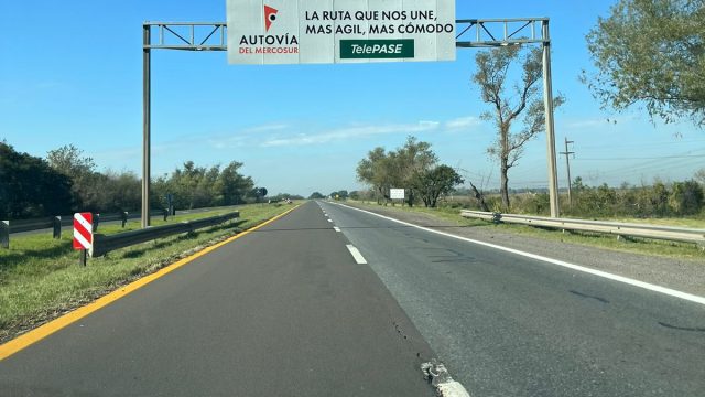 Autovía del Mercosur avanza con trabajos sobre Ruta Nacional 14