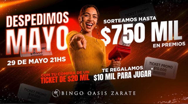 Bingo Oasis Mayo 2026