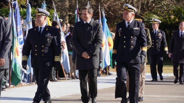 Matzkin participó del acto por el 216° aniversario de la PNA