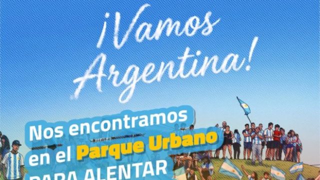 Zárate vivirá la semifinal del Mundial con pantalla gigante en el Parque Urbano
