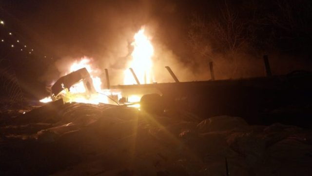 Camión cayó del Puente Urquiza en el Complejo Zárate-Brazo Largo