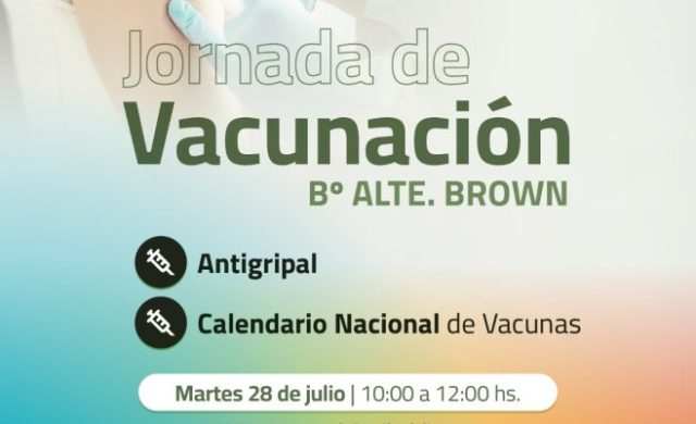 Jornada gratuita de vacunación barrial en Zárate