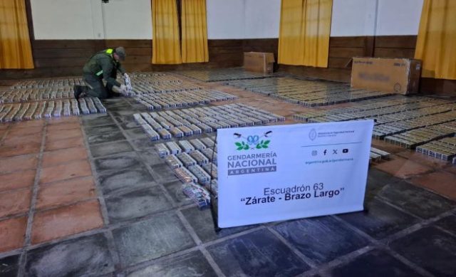 Operativo de Gendarmería con decomiso de fauna y cigarrillos en Ruta 12 en Zárate
