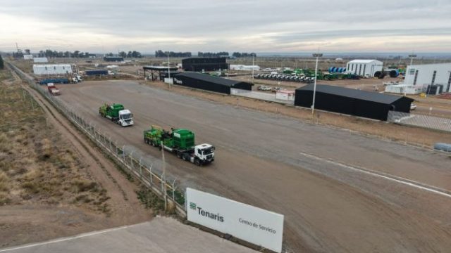 Tenaris puso en marcha su tercer set de fractura hidráulica en Vaca Muerta