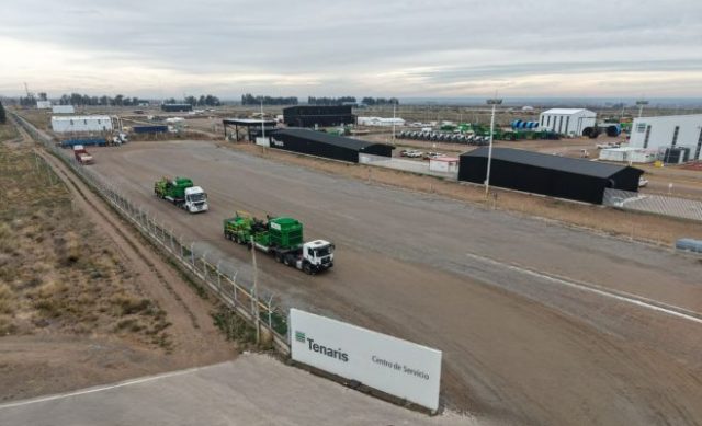Tercer set de fractura hidráulica de Tenaris en Vaca Muerta