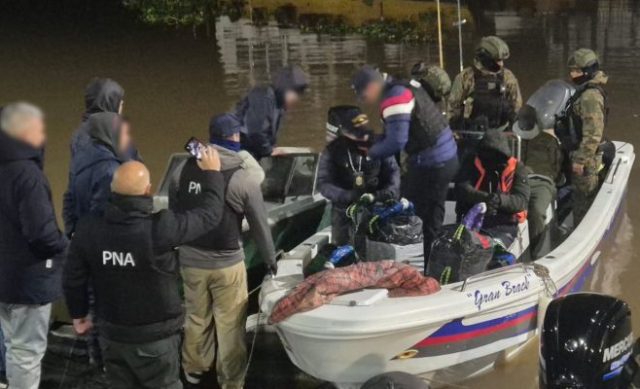 Prefectura secuestró casi 500 kilos de cocaína en un megaoperativo