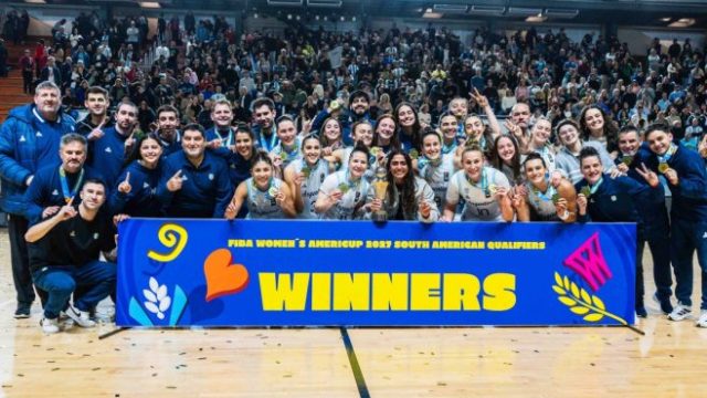 La Selección Argentina de básquet femenino fue campeona en Zárate