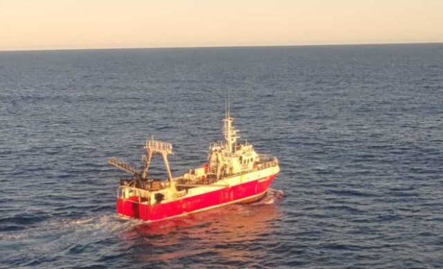 Prefectura aeroevacúa a tripulante del buque pesquero Magdalena