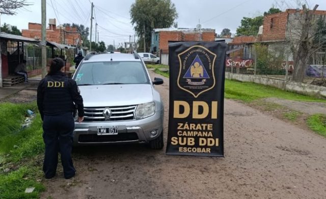 Camioneta secuestrada tras allanamiento por robo en Maquinista Savio