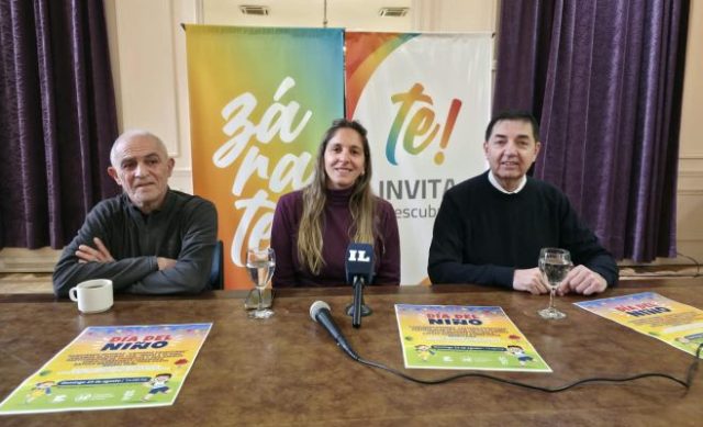 Festejo por el Día del Niño en el Parque Urbano de Zárate