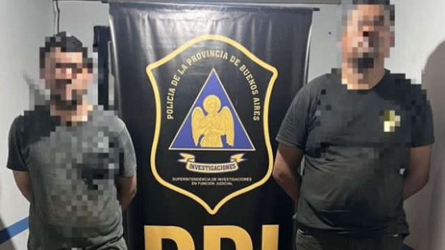 Campana: dos aprehendidos con autopartes de un Chevrolet Corsa
