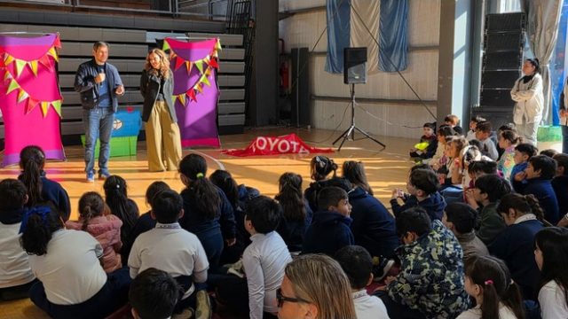 Toyota y Vos Kids reunió a cerca de 800 alumnos de 15 escuelas de Zárate