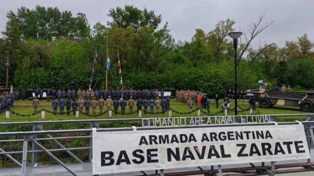 Zárate: la Armada desplegó buques hacia Corrientes para prevenir emergencias por El Niño