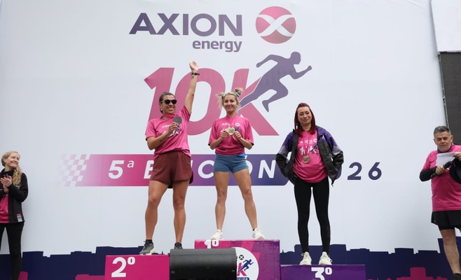 Miles de corredores participaron de la quinta edición de la carrera solidaria 10K AXION energy en Campana
