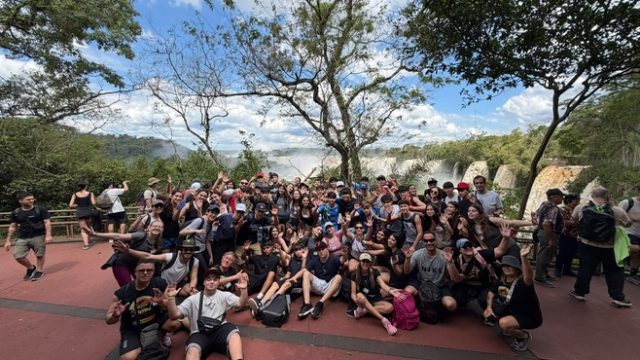 Costa Joven 2026: estudiantes de Zárate disfrutan su viaje a las Cataratas del Iguazú