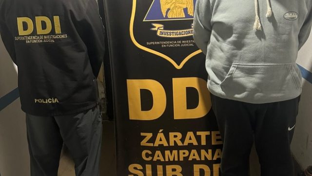 Zárate: detuvieron a “Guadaña” en una causa por robo de motos y portación ilegal de armas