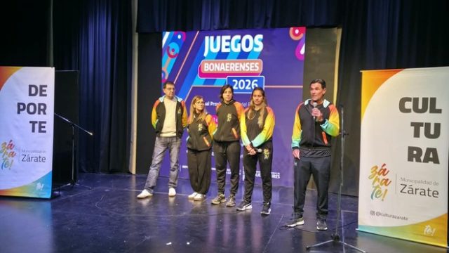 Juegos Bonaerenses 2026: Zárate viajará a Mar del Plata con una delegación de 190 participantes